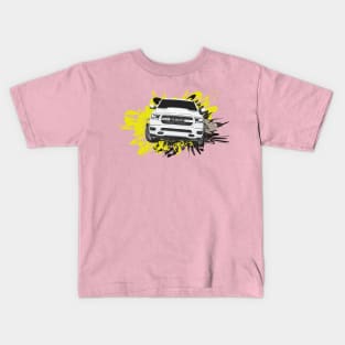 White RAM pickup truck Kids T-Shirt